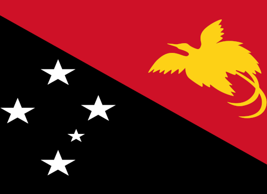 Papau New Guinea Flag